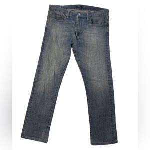 Ralph Lauren Men's Straight Blue Jeans 34x32